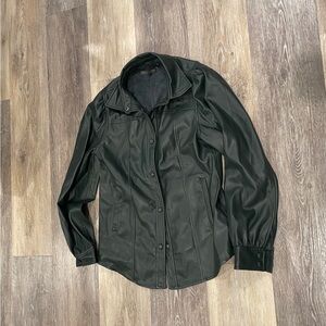 Blank NYC Dark Leather Jacket